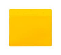 Djois 10 Pochettes D'identification Logistique Magnétique, A5, Paysage - Jaune
