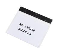 Djois 10 Pochettes D'identification Logistique Magnétique, A5, Paysage - Transparent