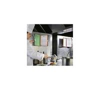 Djois, 114129 - Lot de 10 Poches à Pivots A4 Portrait - Pivots en Acier Inox - Tarifold pour Affichage Documents Professionnel - Environnements Humides - Couleurs Assorties