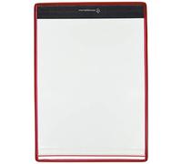 Djois, 134663 - Poche Drypocket Magnétique A4 pour Affichage, 5 pcs | Documents protégés contre l'eau et la poussière · Fermeture étanche · Usage intensif · Extérieur
