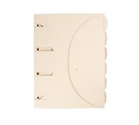 DJOIS by Tarifold Chemise de classement Smartfolder® Tree-Free A4 perforée en carton recyclable - Beige - lot de 6