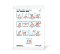 Djois made by 3L 15090 - Pack 10 Pochettes A4 transparentes autocollantes format A4, affichage adhésive repositionnable- documents, prospectus, annonces, horaires, offres, instrucctions, 10 pcs