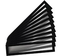 Djois made by Tarifold 195217 - Pack de 10 cadres magnétiques porte-titres A4/A3 - (55 x 297 mm) - Magneto PRO pour tableaux magnétiques