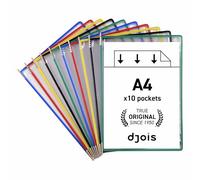 Tarifold – Poches à pivot – Coloris assortis – Boîte de 10 G