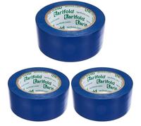 Djois Tarifold Fr 197701- Ruban de marquage au sol PVC, largeur 50 mm, longueur 33 m -Vinyle 150µ, Bleu (Lot de 3)