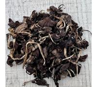 Djon Djon Champignons Noirs Séchés, Champignons Haïtiens Traditionnels pour la Cuisine Créole, Sachet de 150g