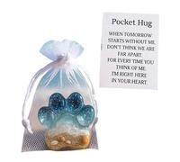 Djowyh Animal de poche, animal de consolation en cas de perte d'animaux | Cadeau fait main pour anniversaire, Noël Félicitations