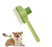 Djowyh Brosse à poils de chat | Poignée ergonomique à - Brosse d'embellissement pour animaux de compagnie | Pour le toilettage des chatons et des chiens, enlever le sous-poil et démêler