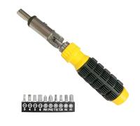 Djowyh Cachette secrète, rangement caché pour objets de valeur, boîte à monnaie cachée forme tournevis pour argent liquide, objets de valeur, clés de voiture, porte-monnaie, sac à dos, bagages, sac