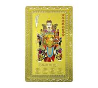 Djowyh Cartes De Vœux Pour Le Nouvel An Chinois, Modèle De Personnages Anciens Chinois, 2026 Symbole Traditionnel De Richesse Charme En Or Béni Pour Les Femmes Et Les