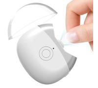 Djowyh Coupe-ongles électronique, rechargeable avec lumière à 2 vitesses, soin des ongles électrique pour personnes âgées, soins de manucure, hommes, femmes, adultes, personnes âgées, maison, bureau