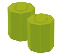 Djowyh Couvercle de paille magnétique, 2 pièces, accessoires pour remplacement de bouteille, pique-nique, alpinisme, activités de plein air, randonnée, voyage