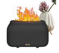 Djowyh Diffuseur D'Ambiance - Humidificateur Ultrasonique Effet Flamme Brume Fraîche,Humidificateur À Brume Domestique | Pour Bureau Salon Chambre Hôtel Classe Appartement Table De Chevet