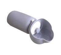 Djowyh Gourde d'eau Portable pour Chien - Bouteille d'eau Pliable pour Chien - Distributeur Récipient Coupe Étanche avec Lanière,pour Voyage Plage Randonnée Parc Sac À Dos Extérieur