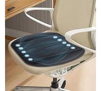 Djowyh Housse de siège de voiture, tapis d'été long avec connexion 12 V 24 V, coussin de siège de voiture avec ventilateur électrique, pour camping, excursions en ville, trajets en famille, SUV