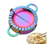Djowyh Joint tortilla en acier inoxydable - Presse-raviolis pour la cuisine - En acier inoxydable - Pour cuisiniers amateurs et planificateur de repas