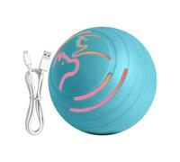 Djowyh Jouet Roulant pour Chat - Jouet Chiot Intelligent en Mouvement,Balle Automatique pour Chats | Contre L'Ennui Entraînement Exercice Intérieur Extérieur Stimulation Mentale