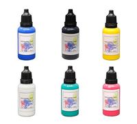 Djowyh Kit de Maquillage pour le Visage,6 Couleurs Maquillage Facial Cosplay | Visage Lavable à l'Eau pour Fêtes Noël Halloween Cosplay Clown | Adultes Fêtes Halloween Noël Déguisement