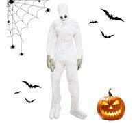 Djowyh Mannequin Halloween | Mannequin Gonflable Effrayant Pose Corporelle - Accessoire Décoratif Effrayant pour Maison Hantée Escape Game Événements Horreur