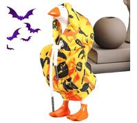 Djowyh Mini tenue de bureau - Oie - 18 cm - Tenue à capuche - Décoration de table magnétique - Tenue animale - Décoration de costume - Vêtements pour fête, vacances, décoration extérieure