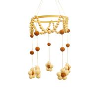 Djowyh Mobile Bébé - Mobile Musical Bébé | Jouets Suspendus avec Clochettes pour Décoration de Berceau Parc Chambre Filles Garçons au-dessus du Lit Chevet