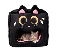 Djowyh Nid de chat d'intérieur | Tente de couchage pour animaux de compagnie comme grotte chaude | Maison douce pour chats comme lieu de couchage - Pour salon, maison, appartement, ferme, garage