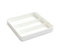 Djowyh Organisateur de tiroir à couverts - Récipient de rangement extensible pour cuillères et fourchettes - Bac de rangement pour couverts - Pour la maison, l'intérieur, la maison, le restaurant, le