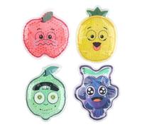 Djowyh Pack de refroidissement en gel - Motifs enfants - Coussinets anti-douleur pour le front, les genoux, les chevilles, le cou, le dos, les pieds, le camping, la randonnée