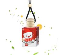 Djowyh Parfum de Voiture,Diffuseur D'Air Automobile De Noël Pour Miroir Rétroviseur | Décoration Intérieure à Longue Durée pour Cadeaux Fête et Voyage Miroir Rétroviseur