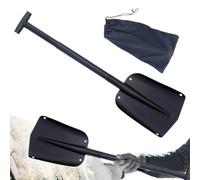 Djowyh Pelle à neige télescopique - Pelle de jardin portable pour l'hiver - Camping - Allée - Parking - Propriétaire - Gestion de la maison - Berline - Toit