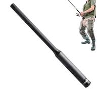 Djowyh Petite canne à pêche, 130 cm, portable, pour adolescents - Accessoire de pêche adapté aux débutants pour l'extérieur, l'aventure, le camping, le lac, l'eau douce