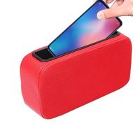 Djowyh Poche de Rangement Latérale pour Portière de Voiture - Coussin de Confort pour Pochette de Portière et Jambes - Organisateur Gain de Place avec Plateau Adhésif pour Clés Cartes de Visite