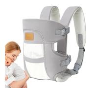 Djowyh Porte-bébé - Léger - Appuie-tête réglable ergonomique et sac de transport pour les excursions à la plage, l'allaitement, les courses, les festivals, les voyages en avion, la maison et