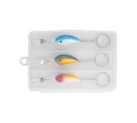 Djowyh Porte-clés Lure de pêche | Leurre de Poisson réaliste Porte-clés Pendentif de Sac à Main - Porte-clés de Mode Souvenir pour Hommes père Fils Oncle Voisin Grand-père pour Hommes