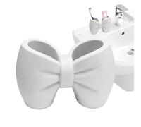 Djowyh Porte-Dentifrier Design Arc | Rangement pour Tondeuse À Sourcils,Conteneur pour Brosse à Dents Électrique | pour Rasoir Nettoyant Peigne Épilation Sourcils Salle De Bain Bureau Chambre Salon