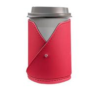 Djowyh Porte-Gobelet pour Véhicule - Porte-Gobelet Supplémentaire pour Portière - Organisateur Arrière en Cuir avec Boîte de Rangement pour Bouteille d'eau Café Téléphone Véhicules SUV Camion Sedan