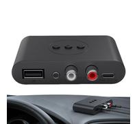 Djowyh Récepteur de voiture - Système audio en streaming de musique, adaptateur de haut-parleur multifonction pour camion, voiture, voyage sur route et voyage en véhicule