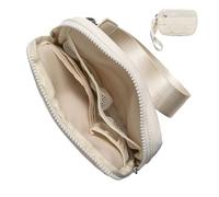 Djowyh Sac de rangement pour femme avec fermeture éclair - Pochette compacte pour voyage, voyage d'affaires, dîner