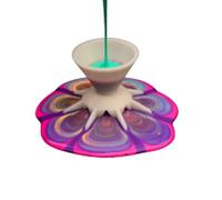 Djowyh Split Cups | Accessoires de Mesure pour Coulage de Peinture à 7 Compartiments - Accessoires Moules Outils de Mélange pour Peinture Art Décoration Loisirs Créatifs Ateliers