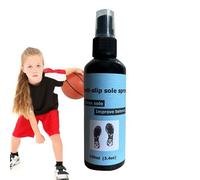 Djowyh Spray antidérapant pour chaussures de basket | 100 ml | Amplificateur de traction pour chaussures de basket-ball | Spray pour chaussures de basket-ball, protection de semelle de chaussures