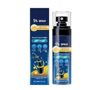 Djowyh Spray pour la croissance des cheveux - 60 ml - Spray de soin du cuir chevelu - Solution pour plus de volume du cuir chevelu - Pour les types de cheveux - Pour la maison, les voyages