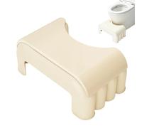 Djowyh Tabouret de Toilette pour défécation | Banc Squat Antidérapant | Tabouret Caca - pour La Vanité, Douche, Chevet, Cuisine, Adultes, Ainsi Que Personnes Âgées