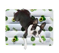 Djowyh Tapis Rafraîchissant pour Chien,Matelas Frais pour Chiens Et Animaux | Tailles S/M/L Coussin De Sol Doux Résistant Aux Griffures pour Climat Chaud Plage Terrasse Et Déplacements