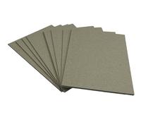 DJP Lot de 10 feuilles A5 de 2 mm d'épaisseur 2 000 microns Gris