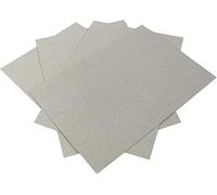 DJP Lot de 10 Feuilles Cartonnées A4 de 2 mm d'épaisseur 2 000 microns Gris
