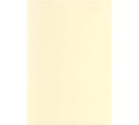 DJP Lot de 50 feuilles cartonnées A4 160 g/m² couleur ivoire pastel