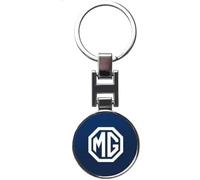 DJPCKDS Auto Porteclés pour MG ZS 2017-2023, Porte Clef Voiture pour Voiture Accessoire Porteclés de Voiture pour Homme Femme