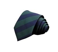 DJSKLDF Cravate Homme Cravate classique à rayures for homme, 7 cm, jacquard, rouge, bleu, vert, porter au quotidien, for robe de soirée, mariage, accessoires, cadeau for(Dark green)