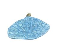 DJSKLDF Femmes Shell Embrayage Sac bandoulière de luxe for femme, pochette soirée/mariage en forme d'éventail, sac à main coquillage, perles(Color 3)