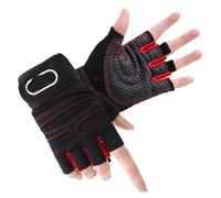 DJSKLDF Gants de Fitness Gants de Gymnastique Fitness Gants Musculation entraînement Exercice Sport Cyclisme Gant d'entraînement for Hommes Femmes(Black Red,XL)